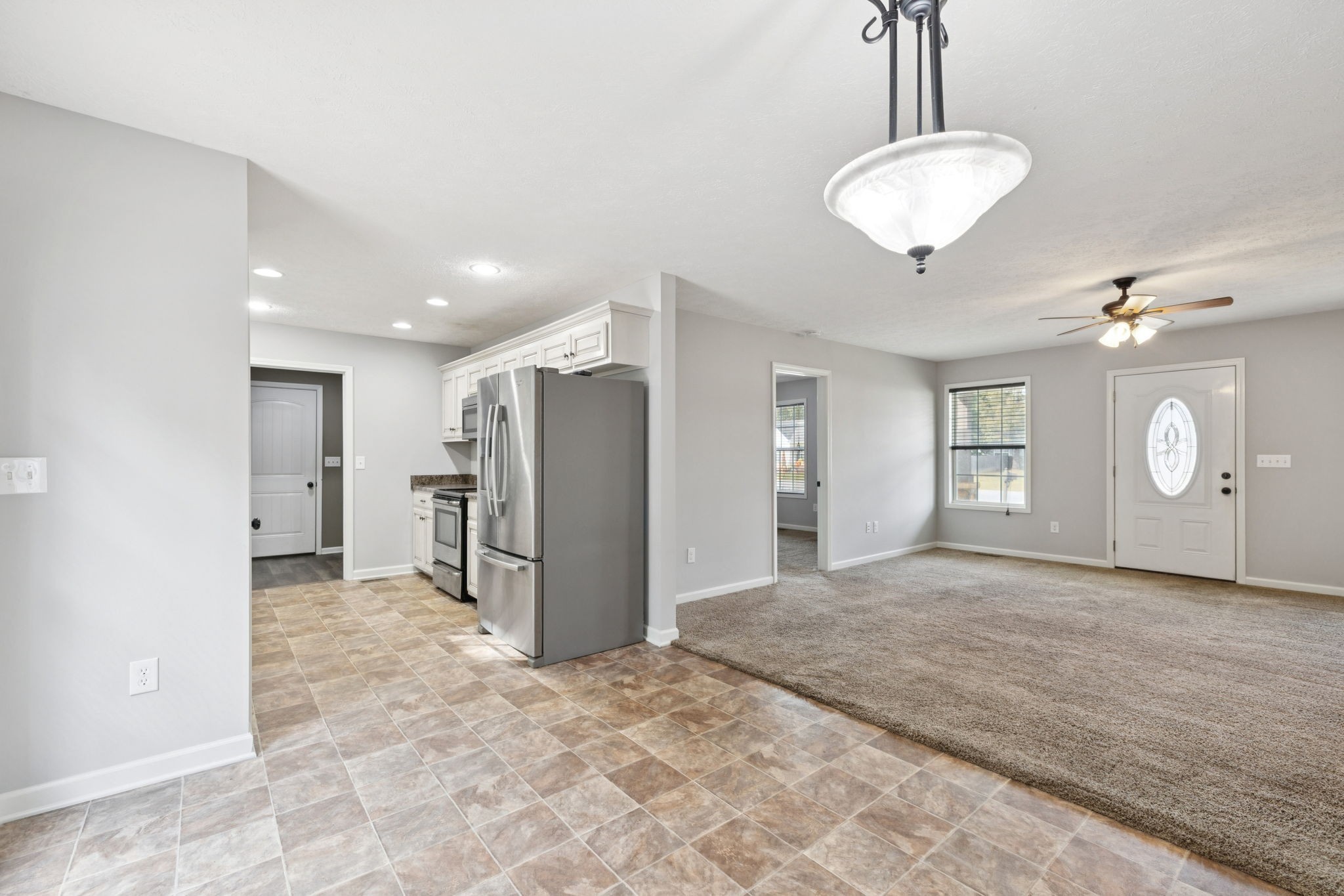 538 Indian Springs Circle Manchester, TN 37355 - Photo 10 of 59 a view of a kitchen with a refrigerator and a sink