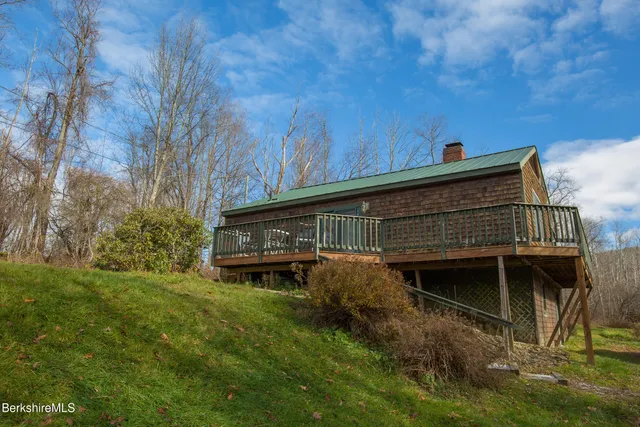 a view of house with outdoor space and swimming pool