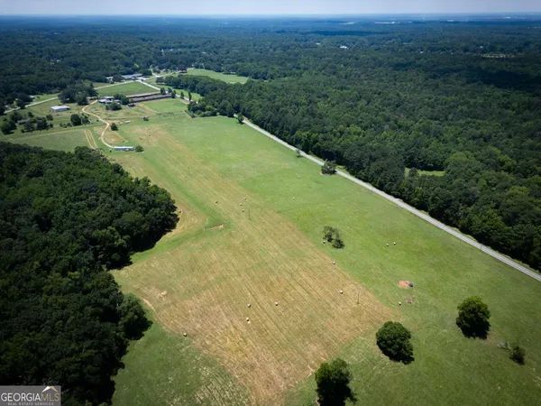 a view of a green and yard