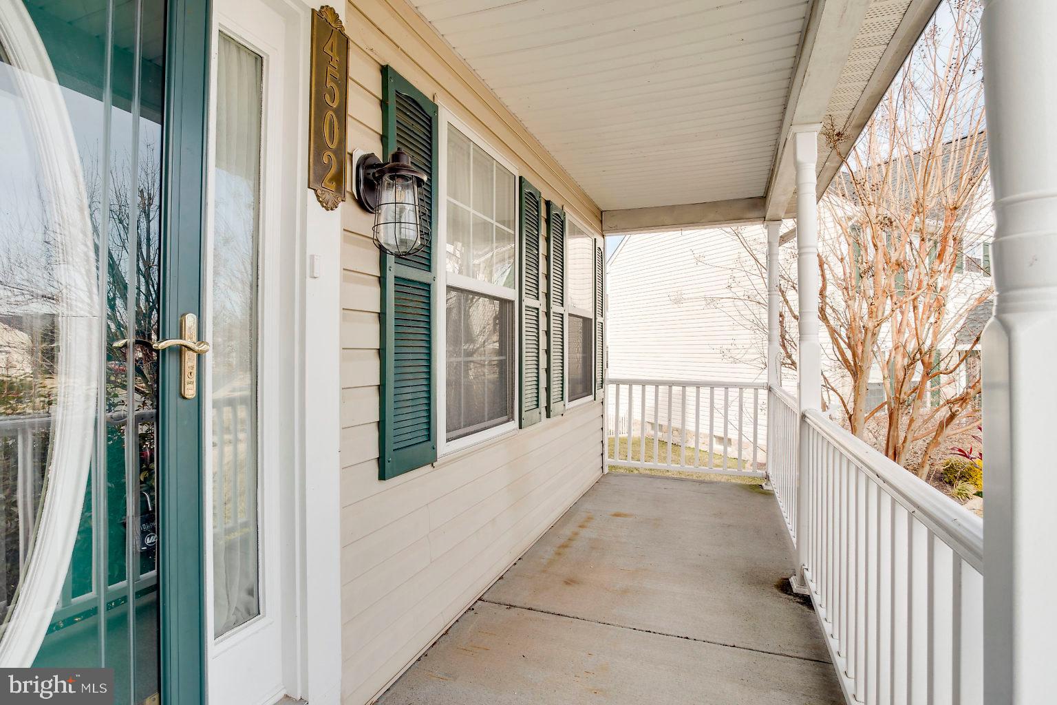 4502 Sandwood Road Baltimore, MD 21219 - Photo 9 of 39 covered front porch