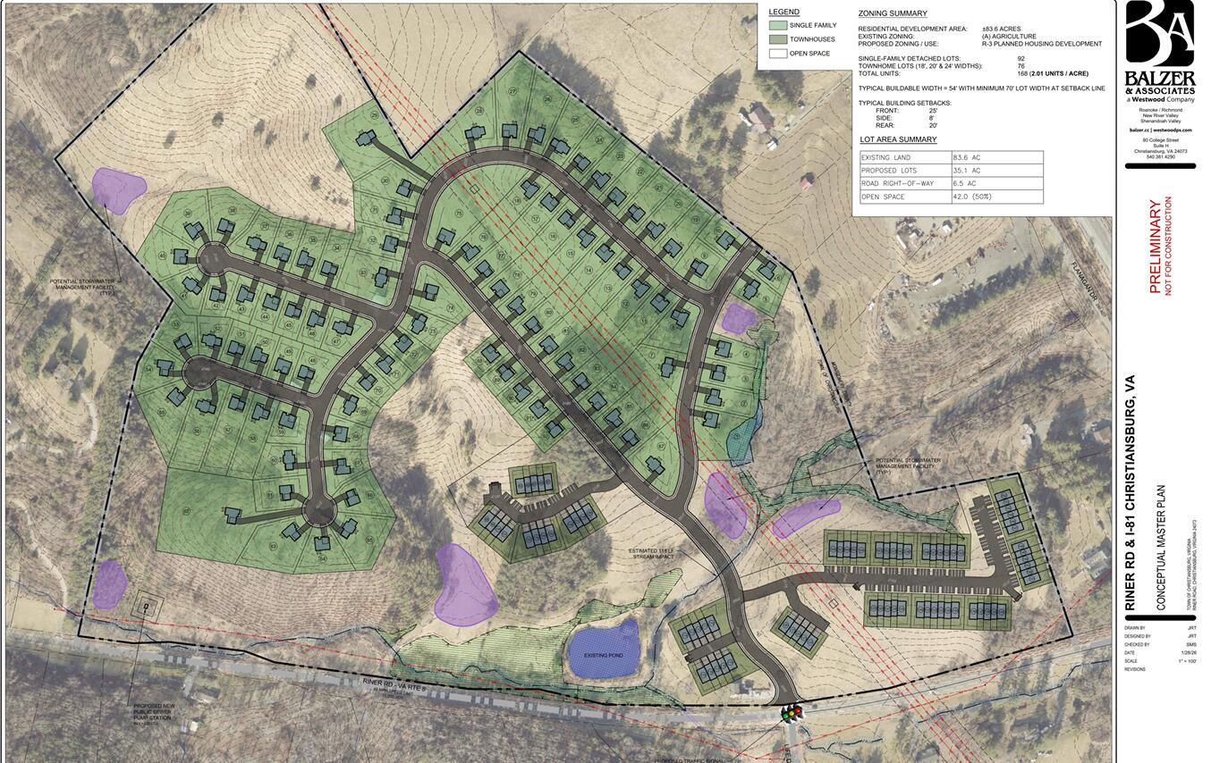 Tbd Riner Road Christiansburg, VA 24073 - Photo 6 of 27 Riner Rd proposed concept plan