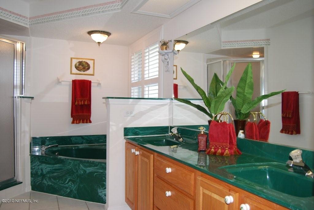 2128 Pond Spring Way Fleming Island, FL 32003 - Photo 12 of 33 Master Bath with Garden Tub & Walk In Sh