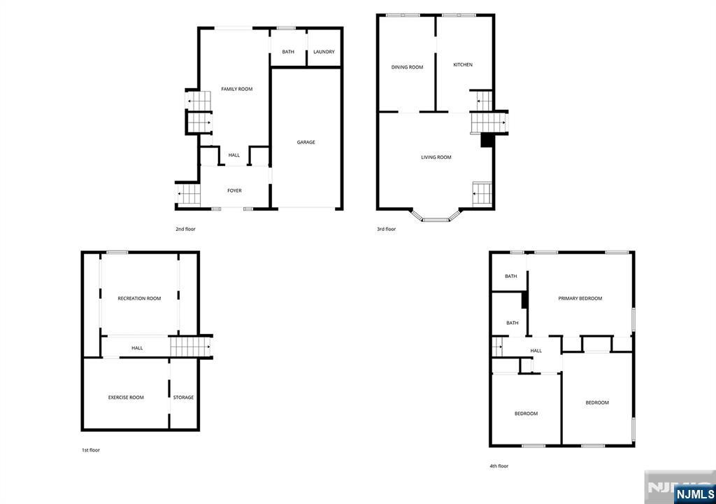 406 Kinderkamack Road River Edge, NJ 07661 - Photo 18 of 18 a picture of floor plan