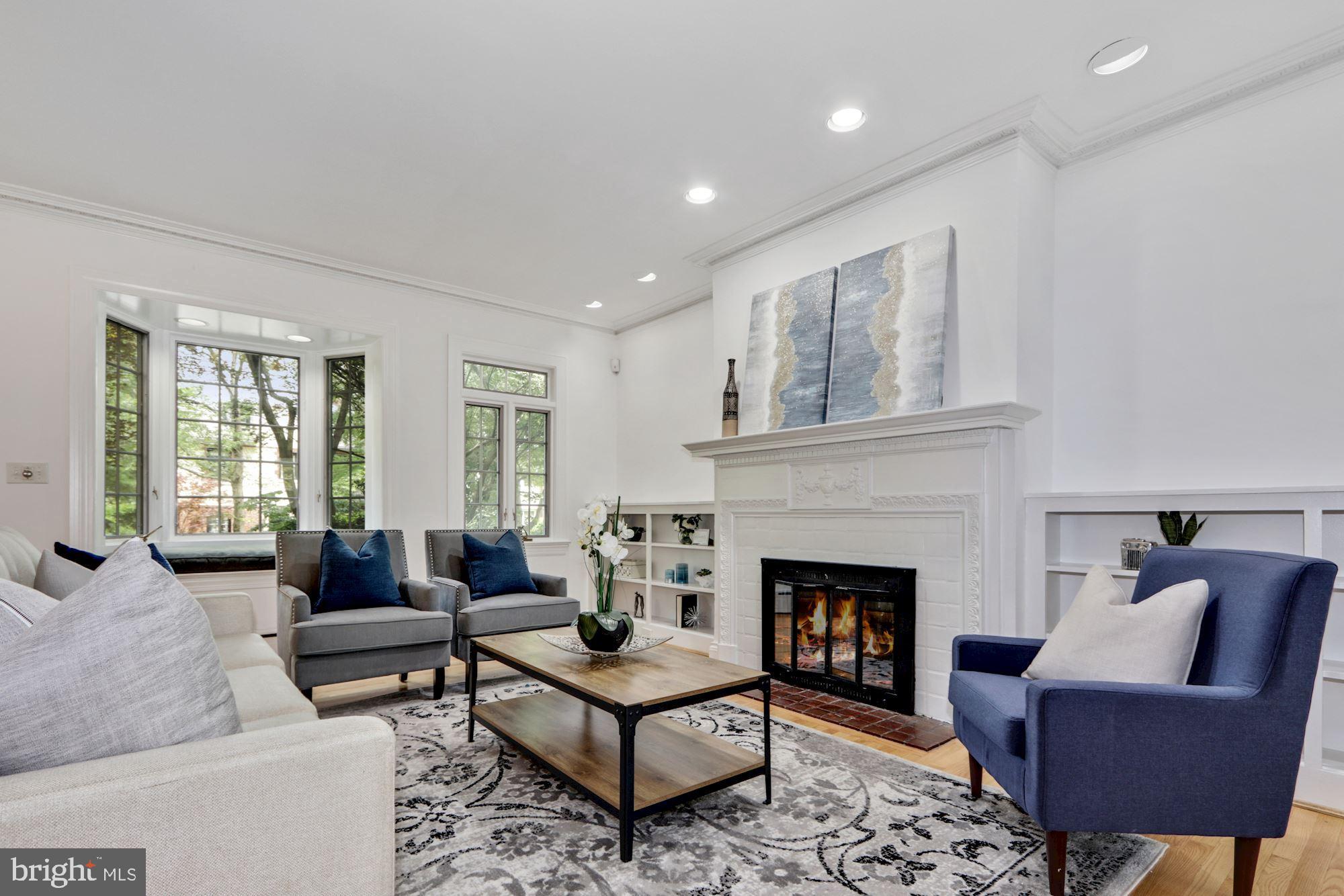 3212 Klingle Road Northwest Washington, DC 20008 - Photo 2 of 35 Elegant Living Room