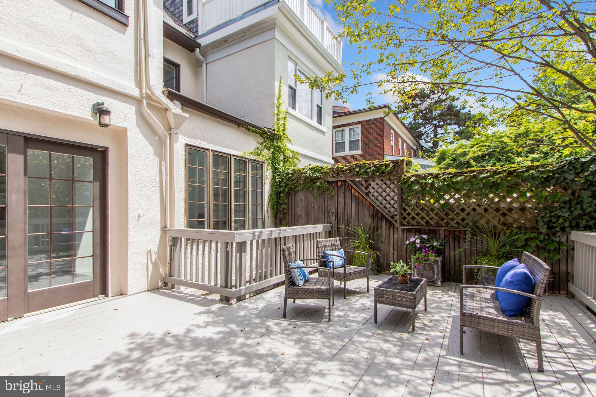 3212 Klingle Road Northwest Washington, DC 20008 - Photo 11 of 35 Spacious Deck