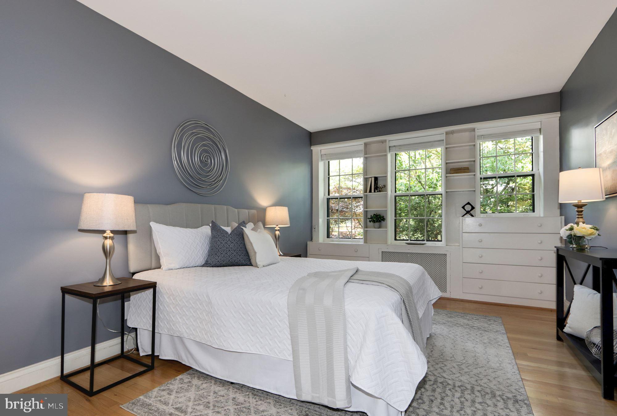 3212 Klingle Road Northwest Washington, DC 20008 - Photo 19 of 35 Bedroom Two with Leafy Views