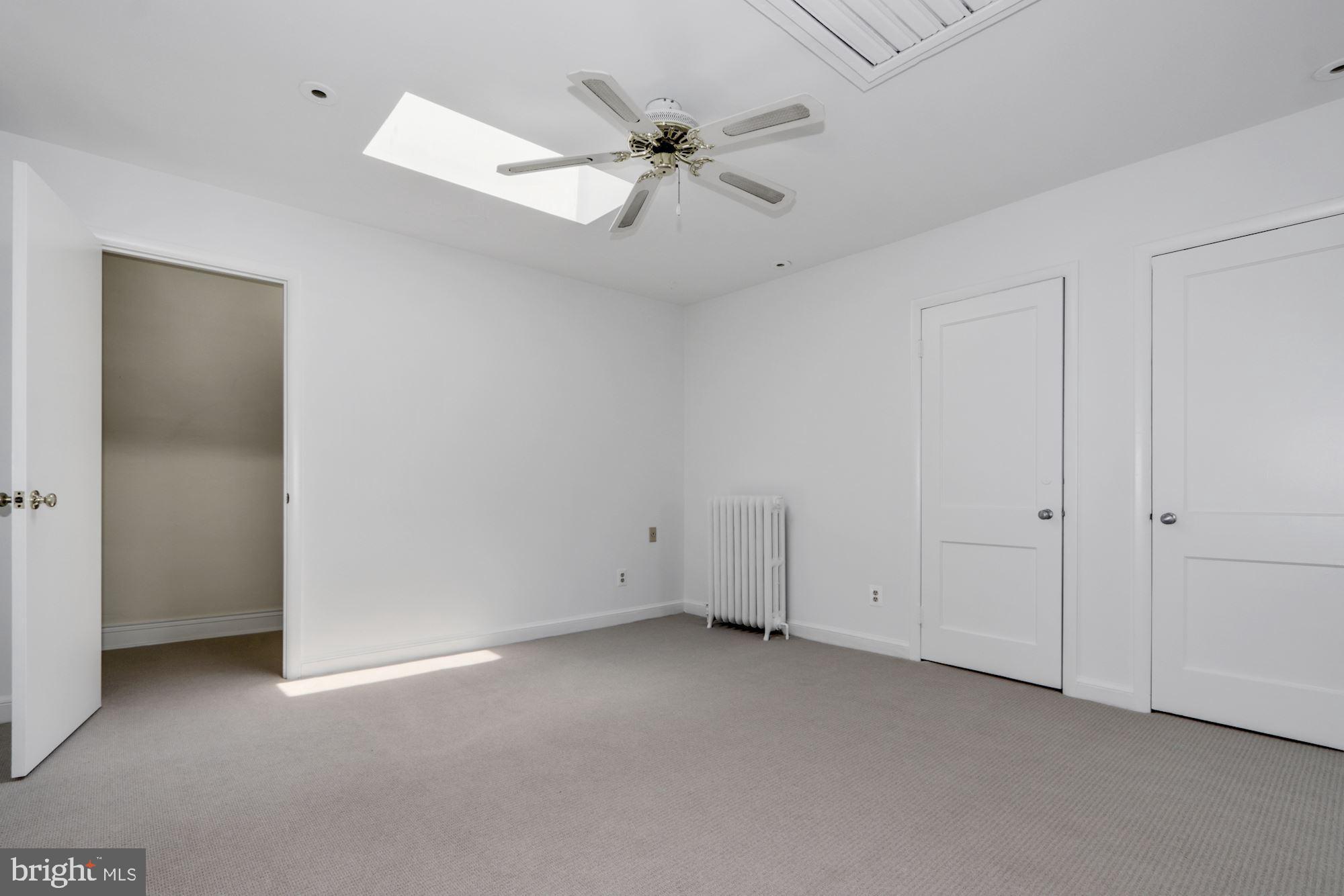 3212 Klingle Road Northwest Washington, DC 20008 - Photo 22 of 35 Top Floor Bedroom with Skylights