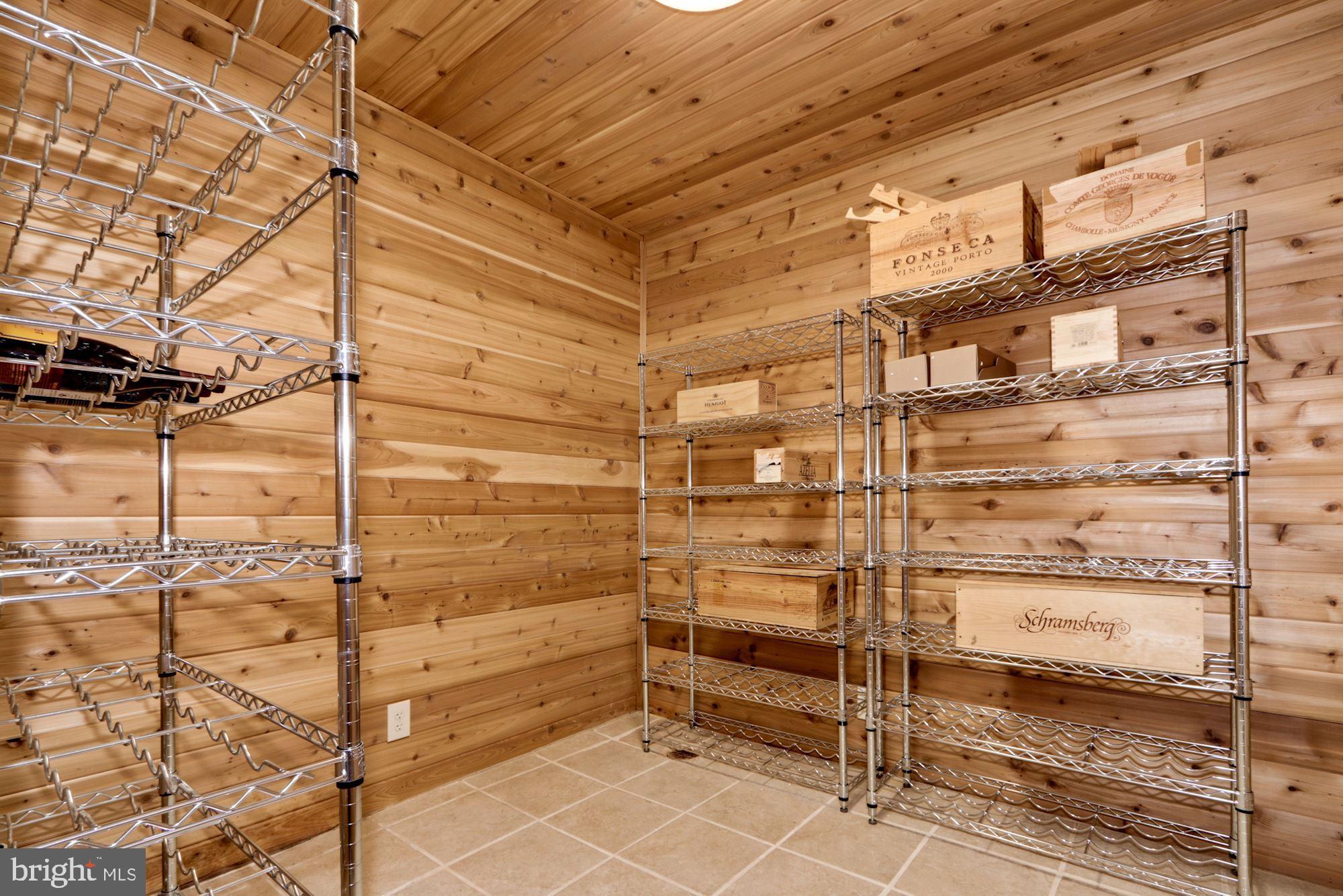 3212 Klingle Road Northwest Washington, DC 20008 - Photo 29 of 35 Cedar Climate Controlled Wine Cellar