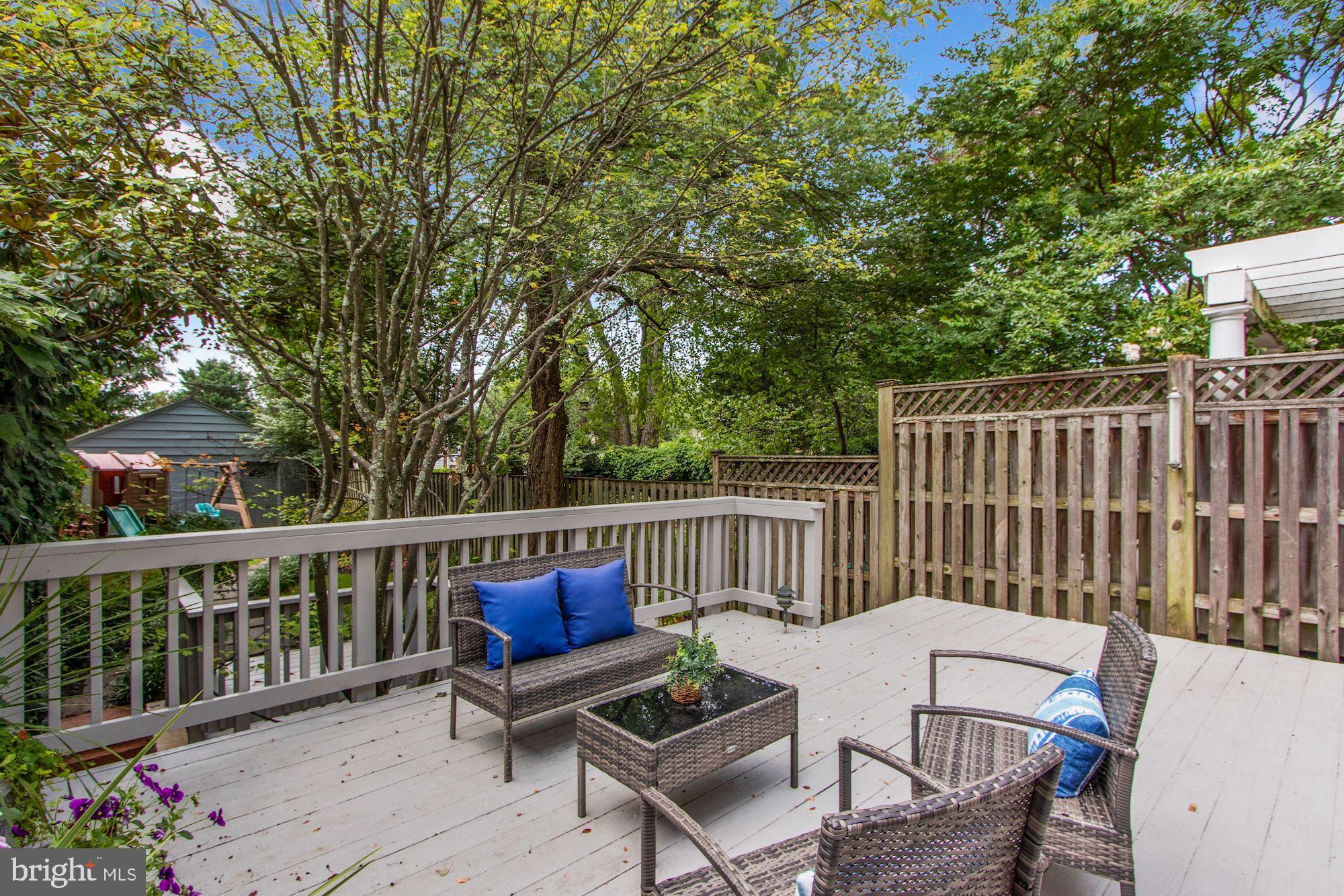 3212 Klingle Road Northwest Washington, DC 20008 - Photo 31 of 35 Spacious Deck