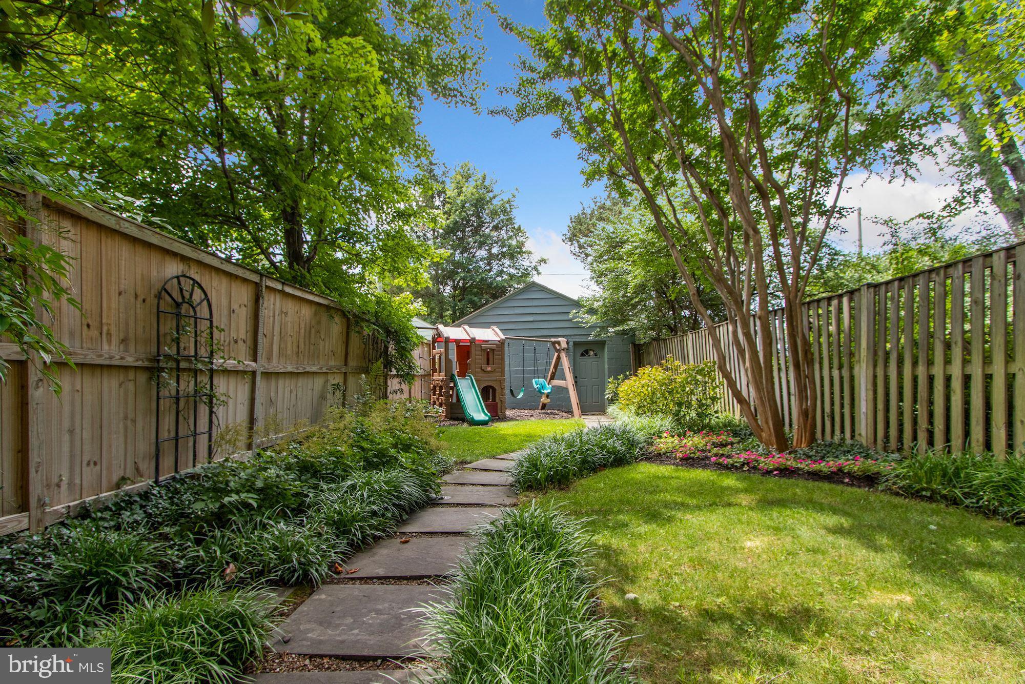 3212 Klingle Road Northwest Washington, DC 20008 - Photo 32 of 35 Big Backyard and Two Car Garage