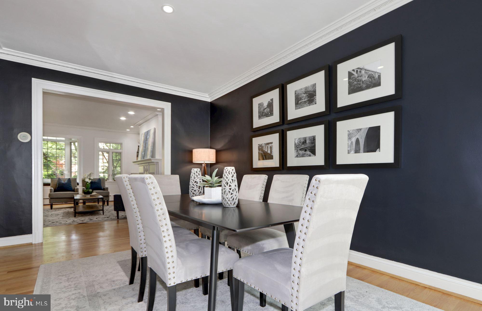 3212 Klingle Road Northwest Washington, DC 20008 - Photo 7 of 35 Dining Room, Seats 10 Comfortably