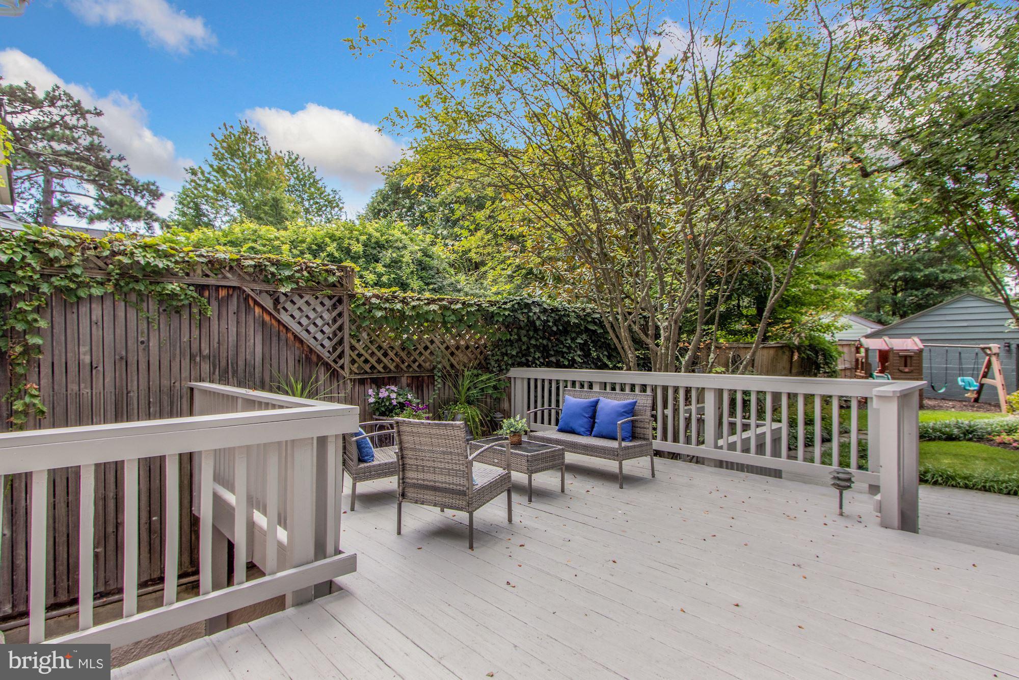 3212 Klingle Road Northwest Washington, DC 20008 - Photo 10 of 35 Spacious Two-Tiered Deck
