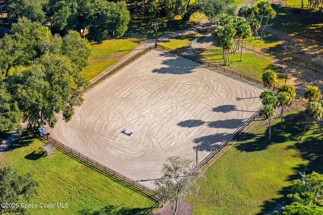 a view of a road with a park