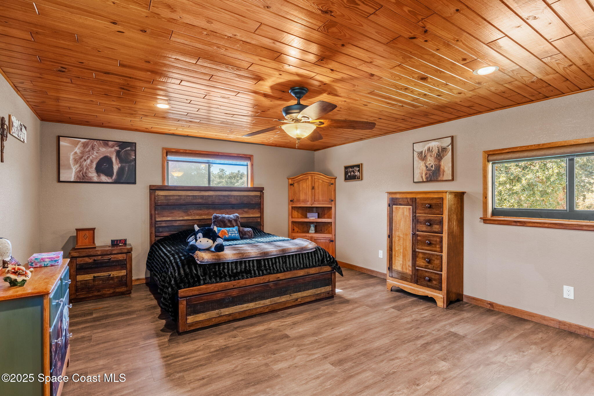 4630 James Road Cocoa, FL 32926 - Photo 39 of 58 a bedroom with furniture and window
