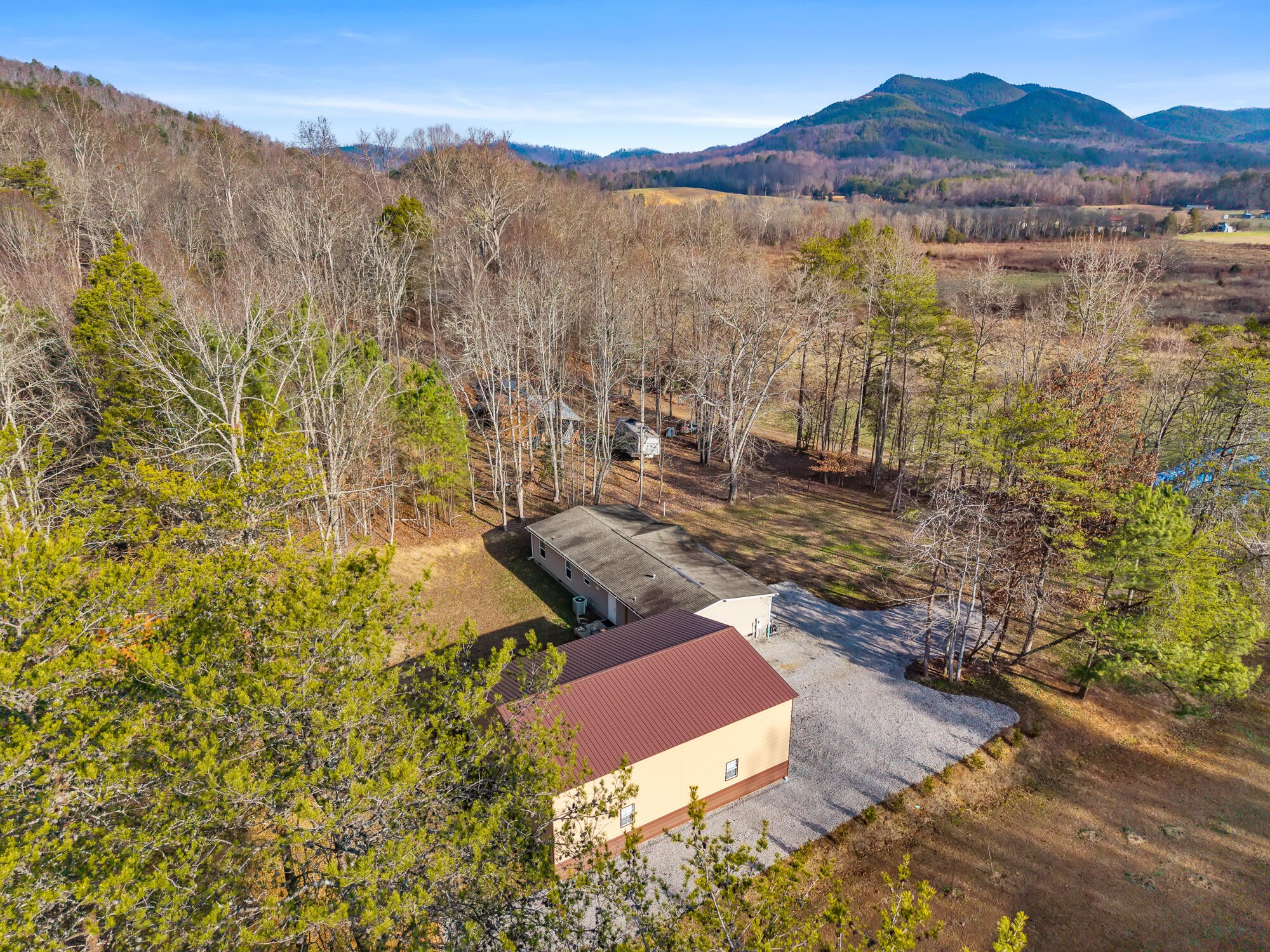 185 Bivens Road Tellico Plains, TN 37385 - Photo 10 of 34 a view of an outdoor space and mountain view