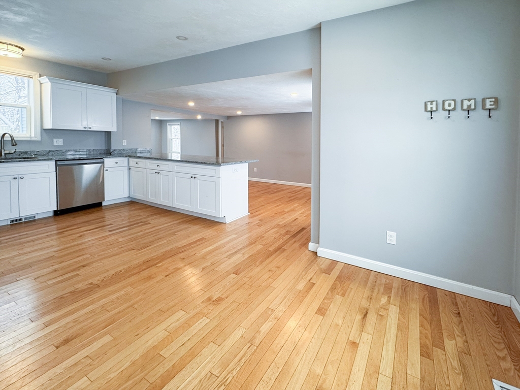 1 Chapel Lane Wareham, MA 02538 - Photo 5 of 29 a view of kitchen with wooden floor