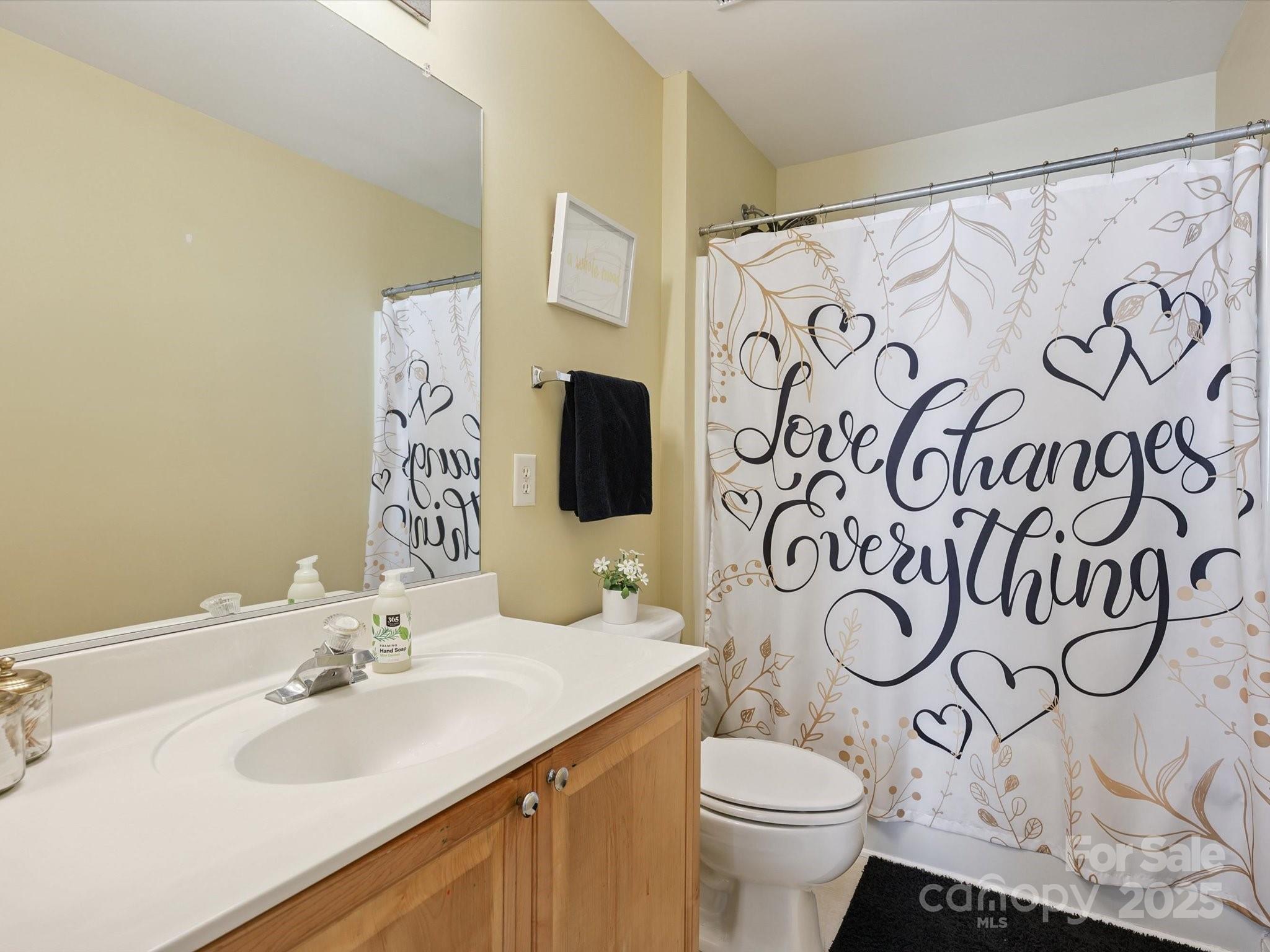 4959 Prosperity Ridge Road Charlotte, NC 28269 - Photo 23 of 40 a bathroom with a sink and a toilet