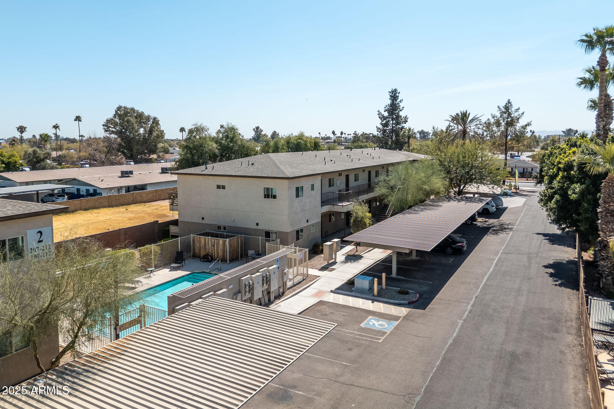 2016 West Orangewood Avenue Phoenix, AZ 85021 - Photo 12 of 22 a view of a patio with lawn chairs