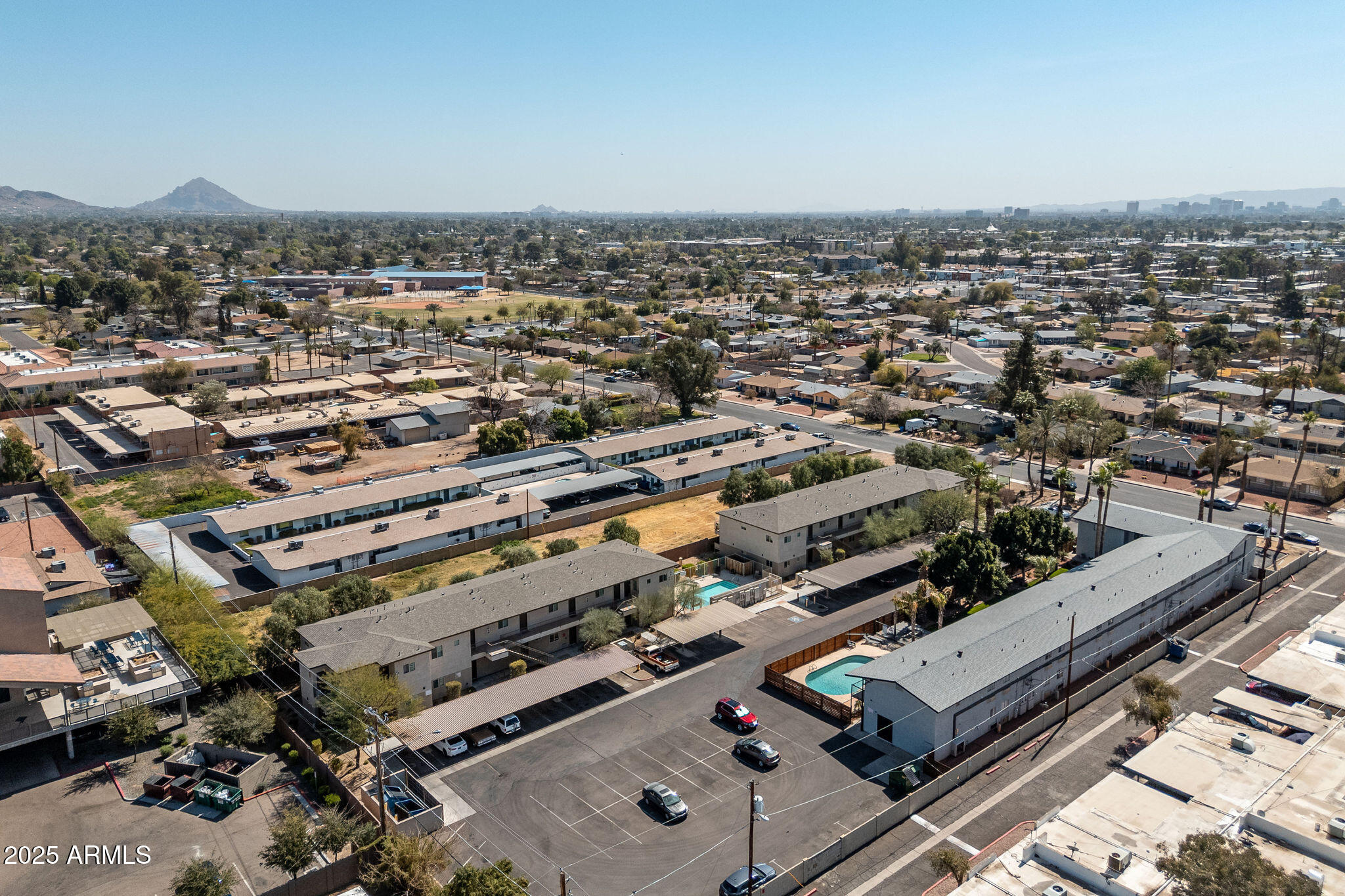 2016 West Orangewood Avenue Phoenix, AZ 85021 - Photo 14 of 22 an aerial view of a city