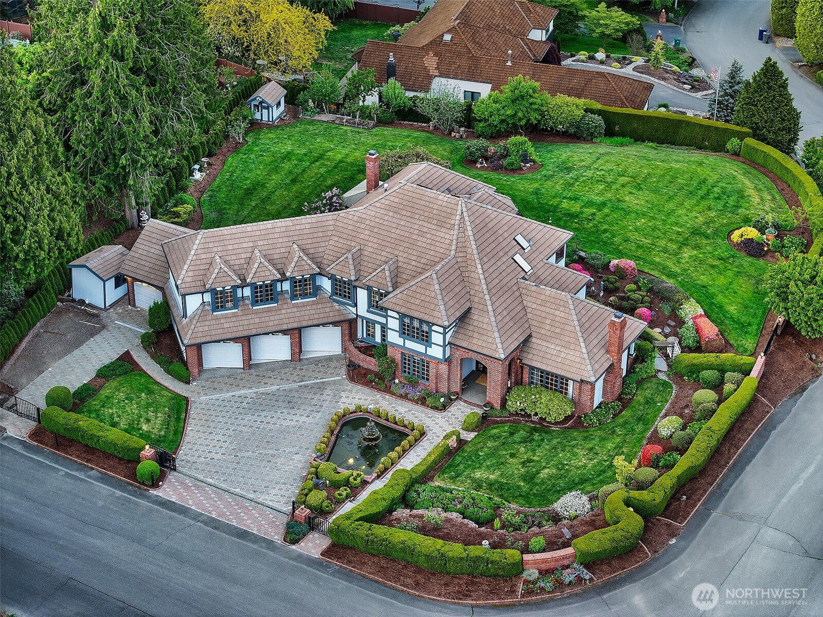 21031 49th Avenue Southeast Bothell, WA 98021 - Photo 35 of 40 an aerial view of a house with garden space and street view