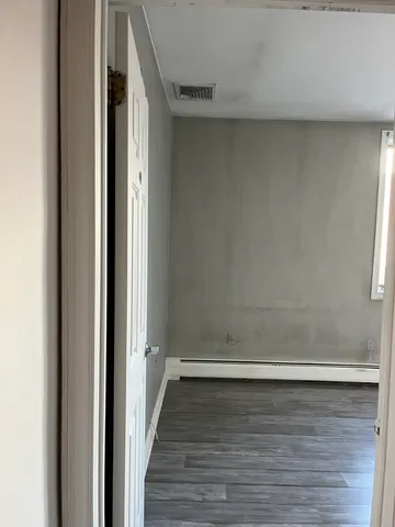 a view of wooden floor