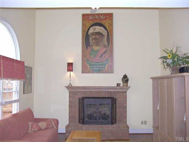 2500 Diamondhitch Trail Raleigh, NC 27615 - Photo 5 of 10 Family room has masonry fire-place with gas logs. Other