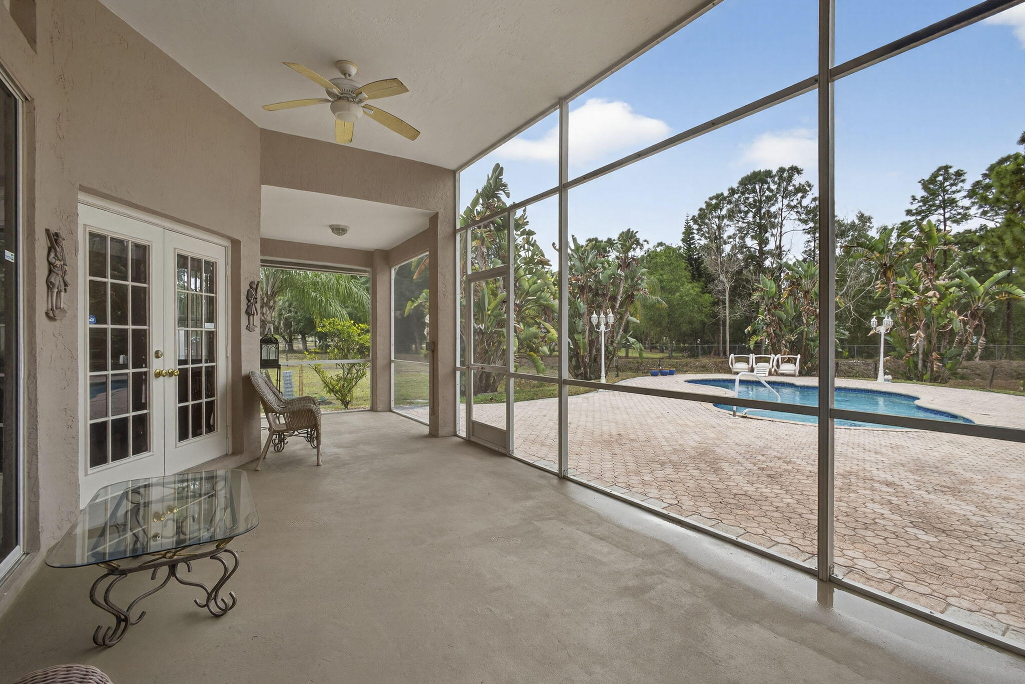 17044 72nd Road North Loxahatchee, FL 33470 - Photo 39 of 52 Screened Lanai