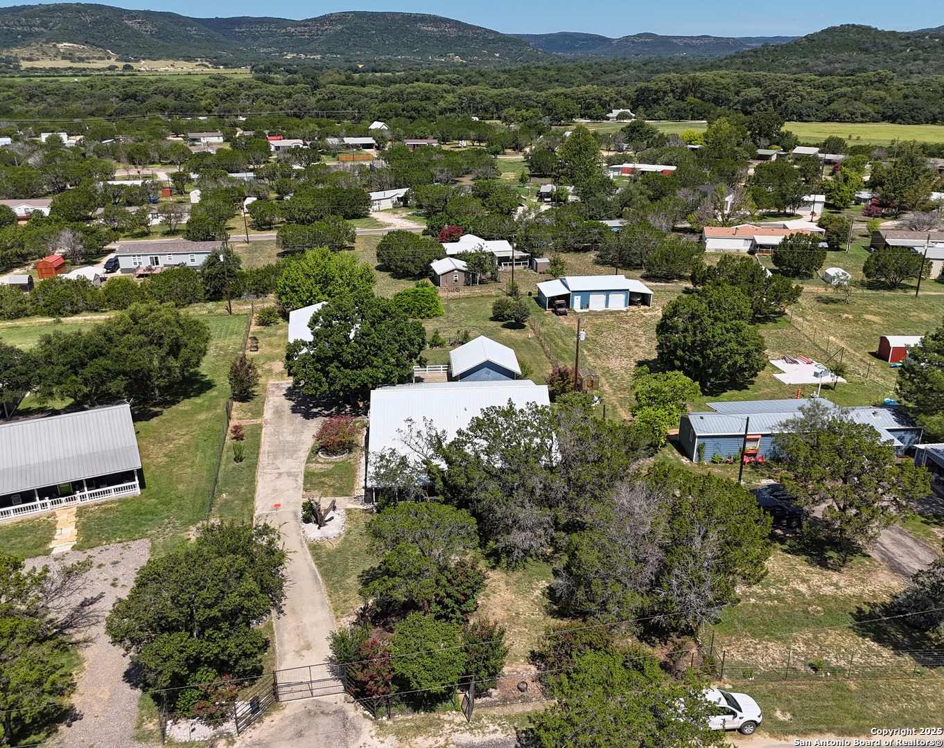 181 Leinweber Drive Leakey, TX 78873 - Photo 2 of 56 an aerial view of multiple house