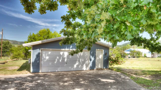 a house view with a outdoor space