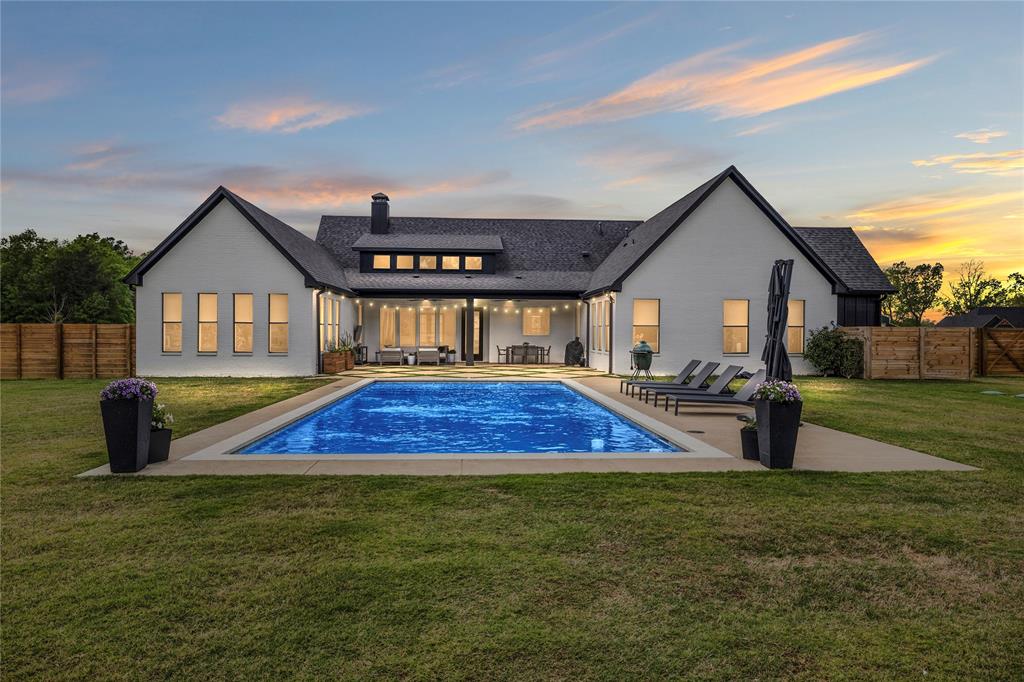 21197 Gatlinburg Road Bullard, TX 75757 - Photo 40 of 40 a swimming pool with wooden fence
