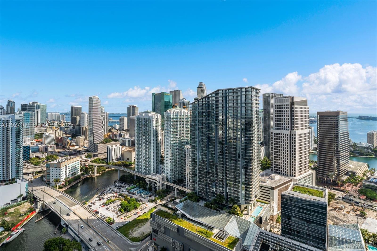 88 Southwest 7th Street, Unit 3907 Miami, FL 33130 - Photo 31 of 33 a view of city with tall buildings
