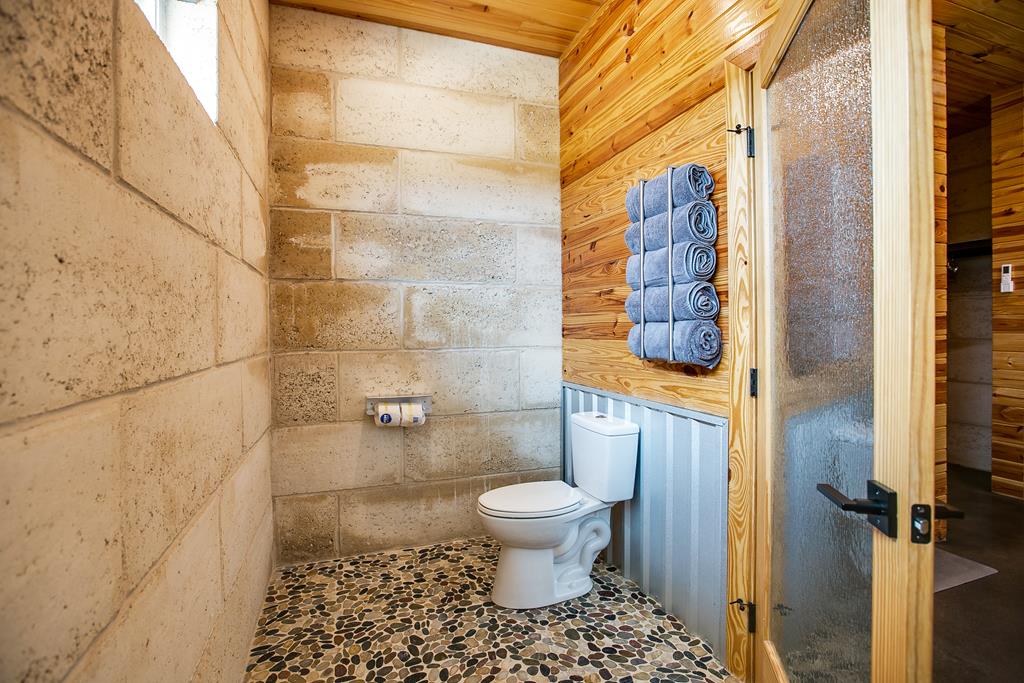 19621 Bluff Road Christoval, TX 76935 - Photo 74 of 74 a bathroom with a toilet and a shower