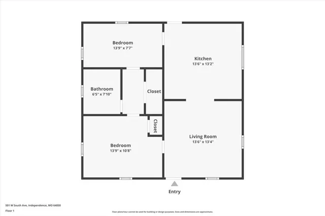 $99,900 | 501 West South Avenue, Independence, MO 64050