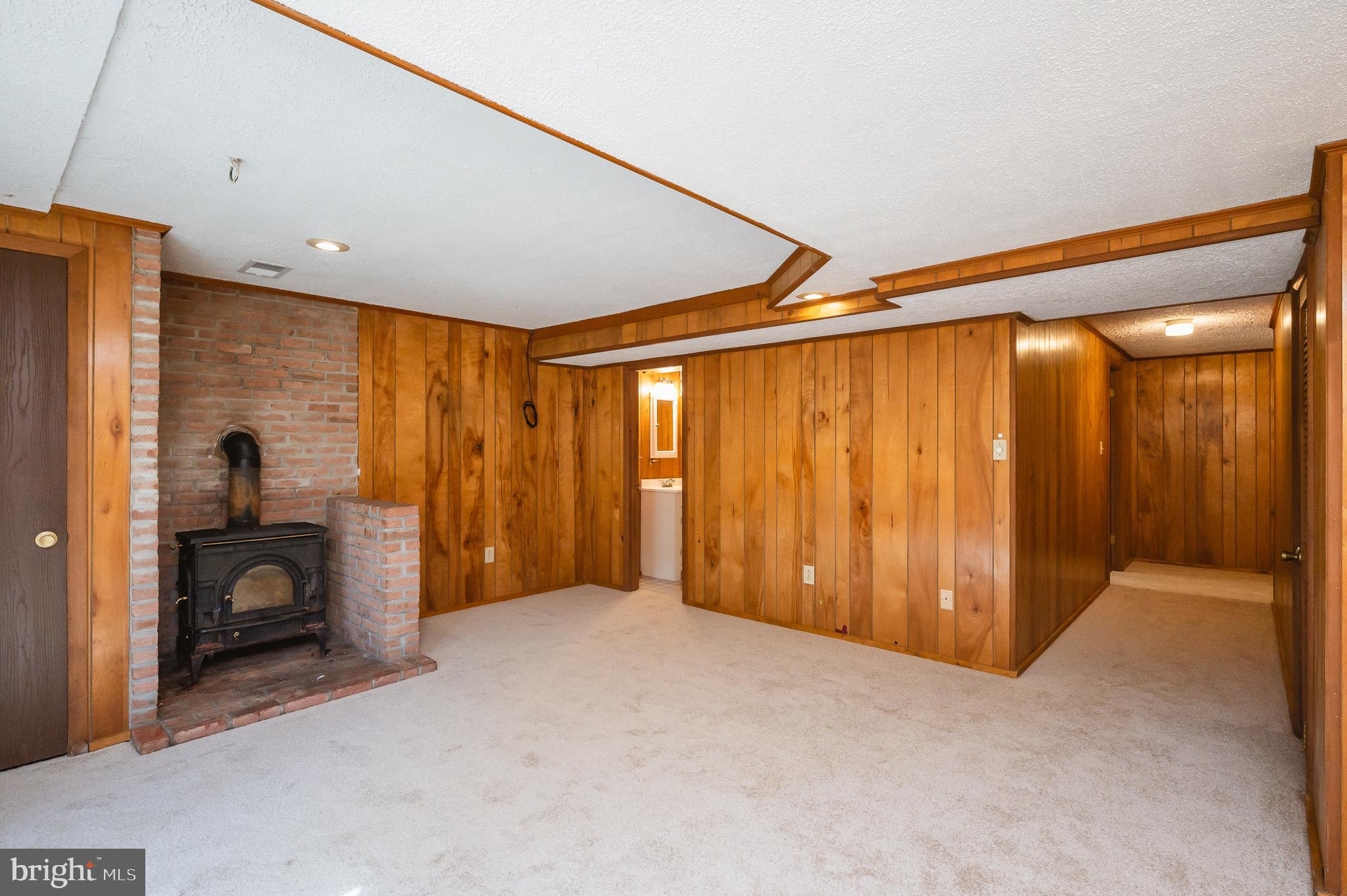 9901 Maidbrook Road Parkville, MD 21234 - Photo 24 of 37 Wood stove - as is (not used by present owner)