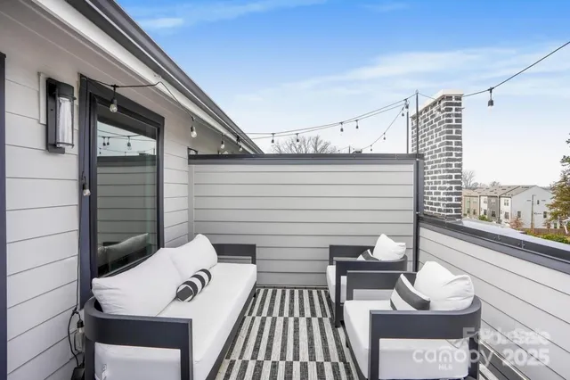 a view of a storage area with racks