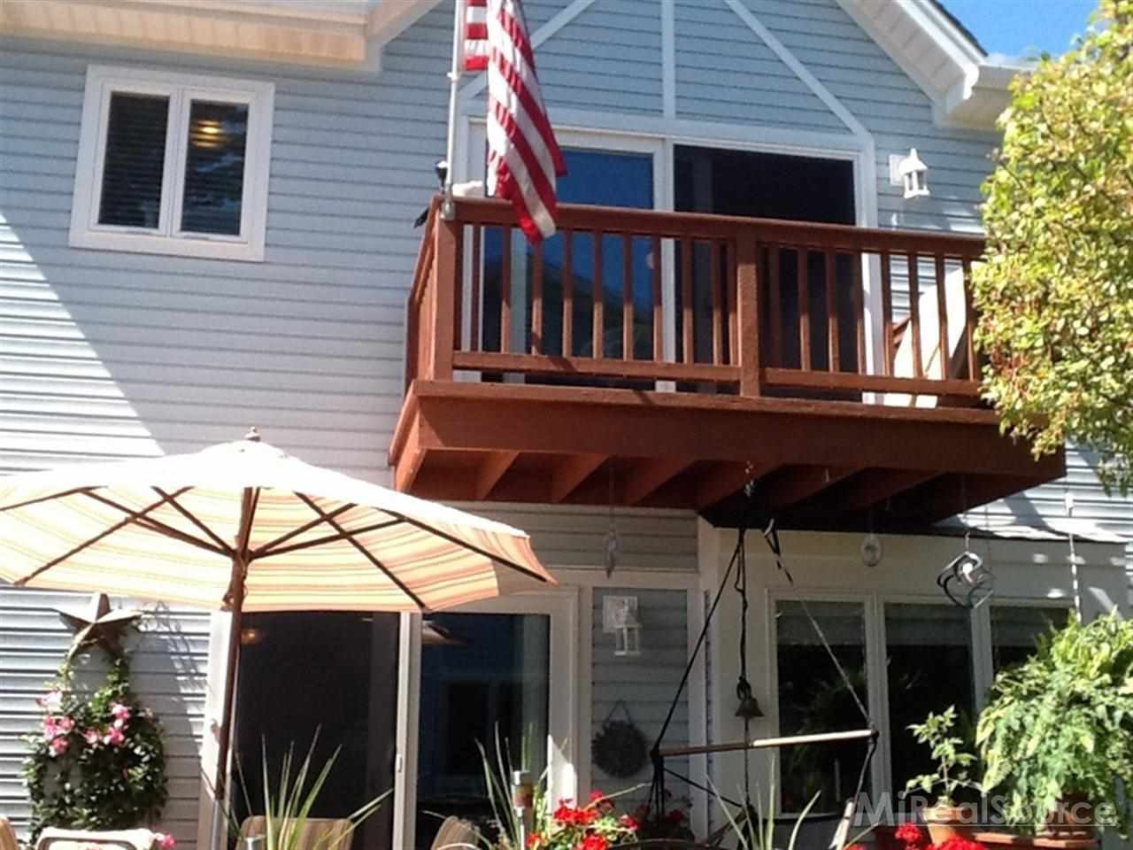 144 Kenyon Road Algonac, MI 48001 - Photo 16 of 18 Balcony off Master Bedroo