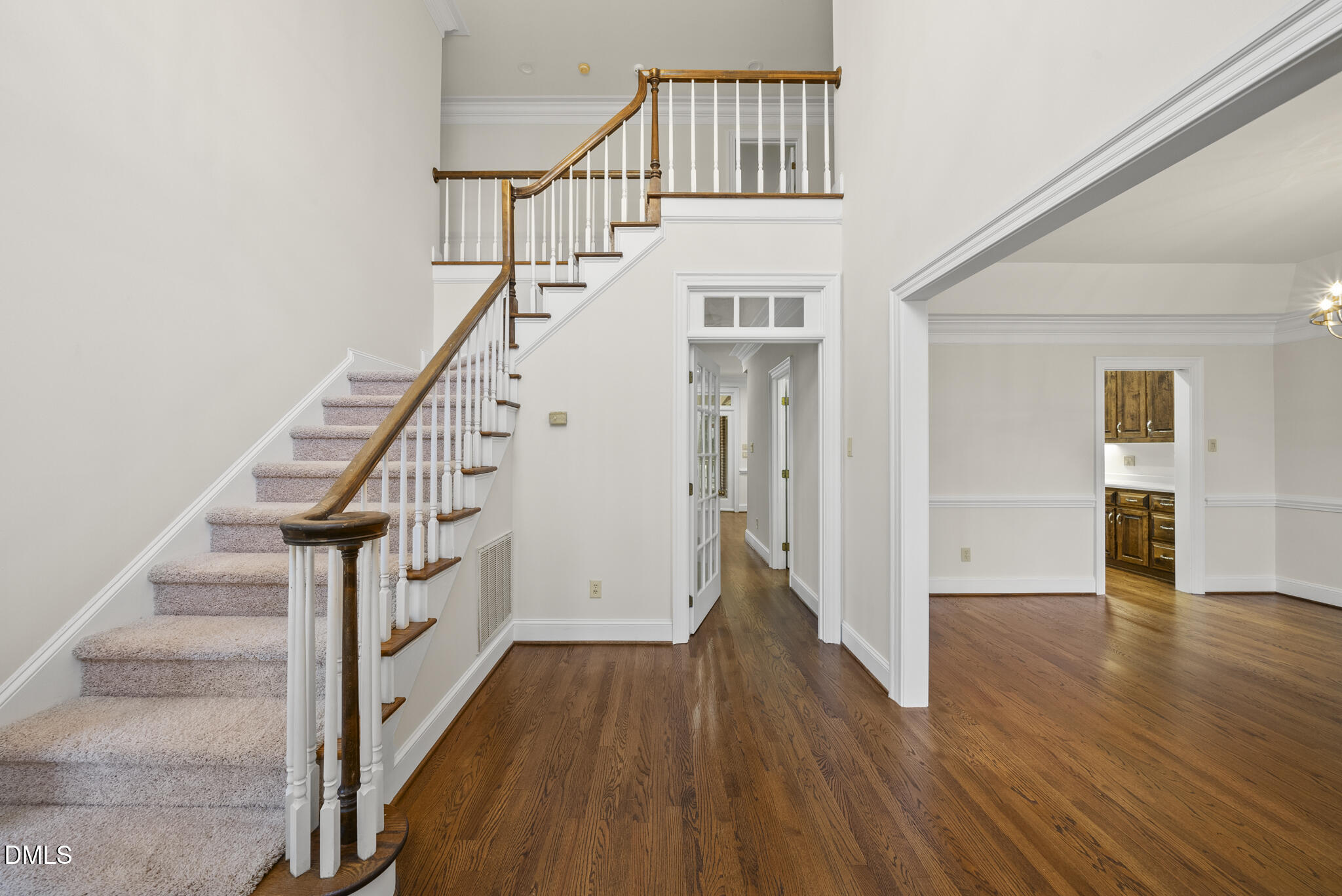 3812 City Of Oaks Wynd Raleigh, NC 27612 - Photo 6 of 79 a view of entryway with wooden floor