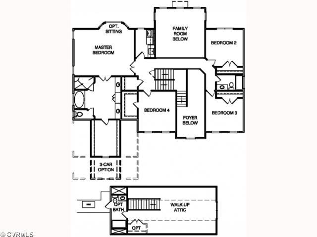 7177 Kenthurst Road Lanexa, VA 23089 - Photo 3 of 6 2nd Floor Plan