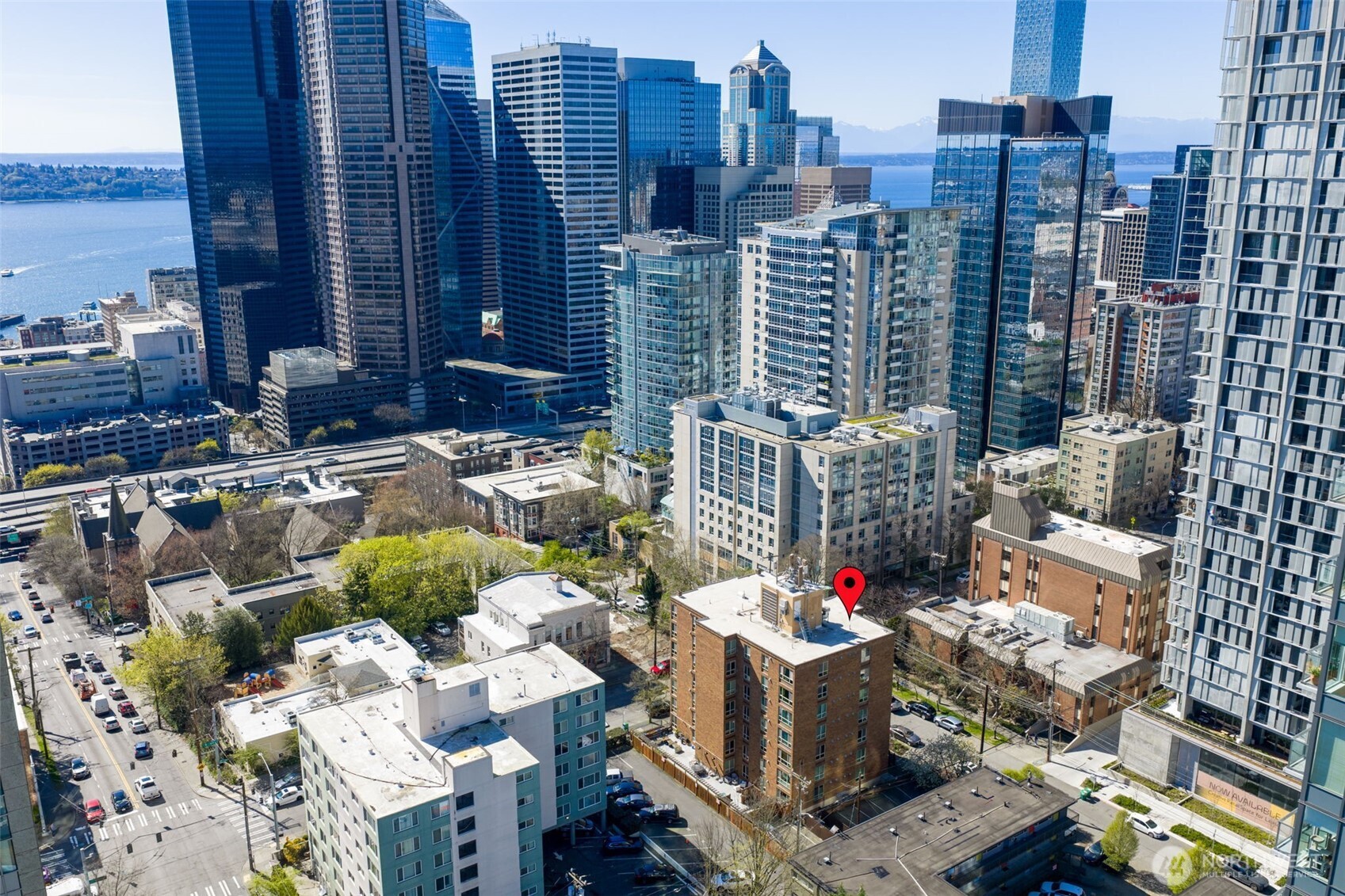 905 Cherry Street, Unit 306 Seattle, WA 98104 - Photo 24 of 25 a view of city with patio