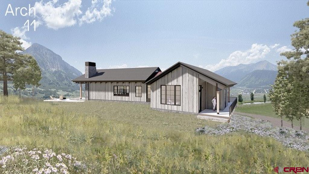 565 Saddle Ridge Ranch Road Crested Butte, CO 81224 - Photo 18 of 35 a house view with a outdoor space