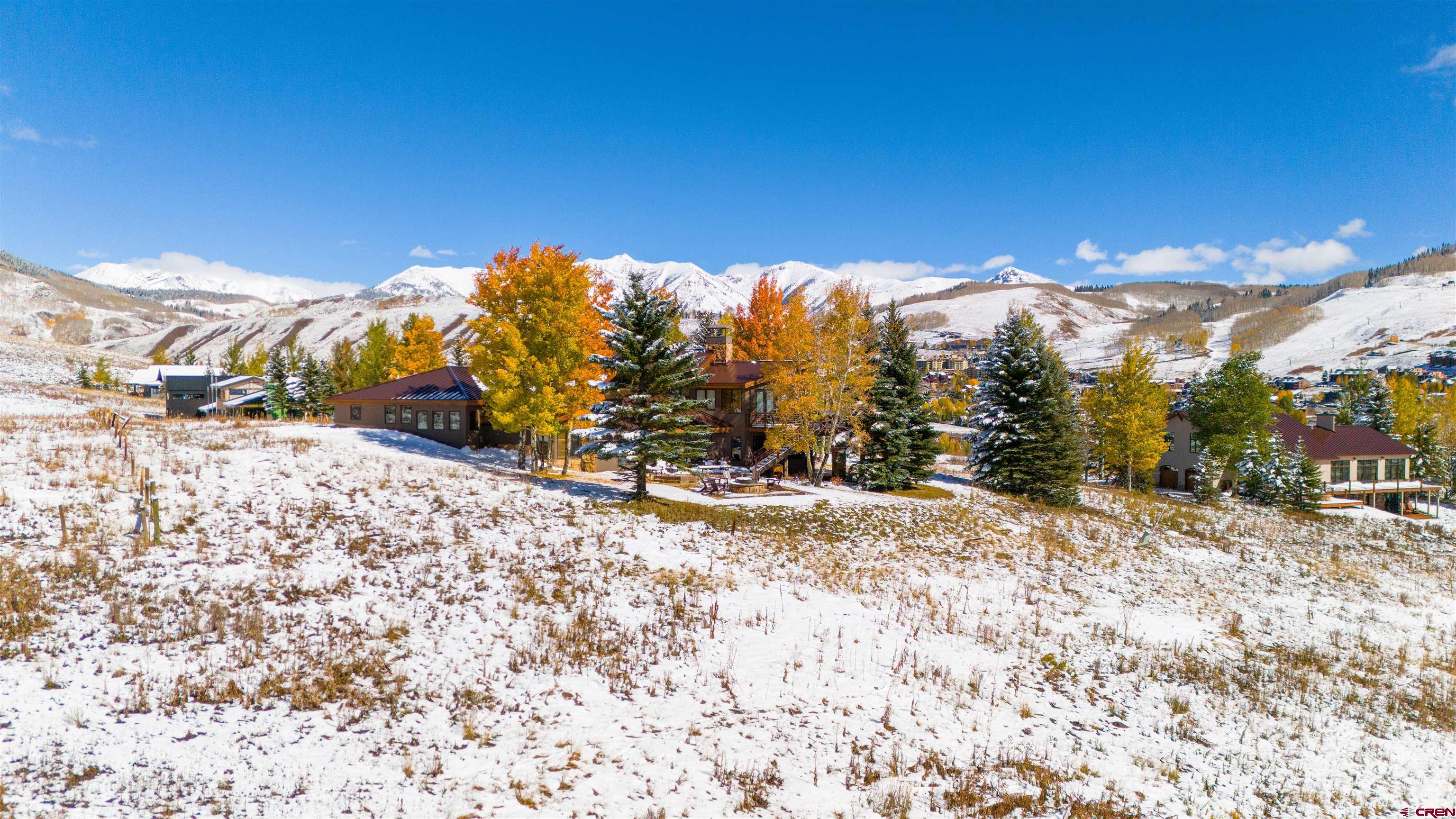 565 Saddle Ridge Ranch Road Crested Butte, CO 81224 - Photo 30 of 35 a view of a snow on the top of a building