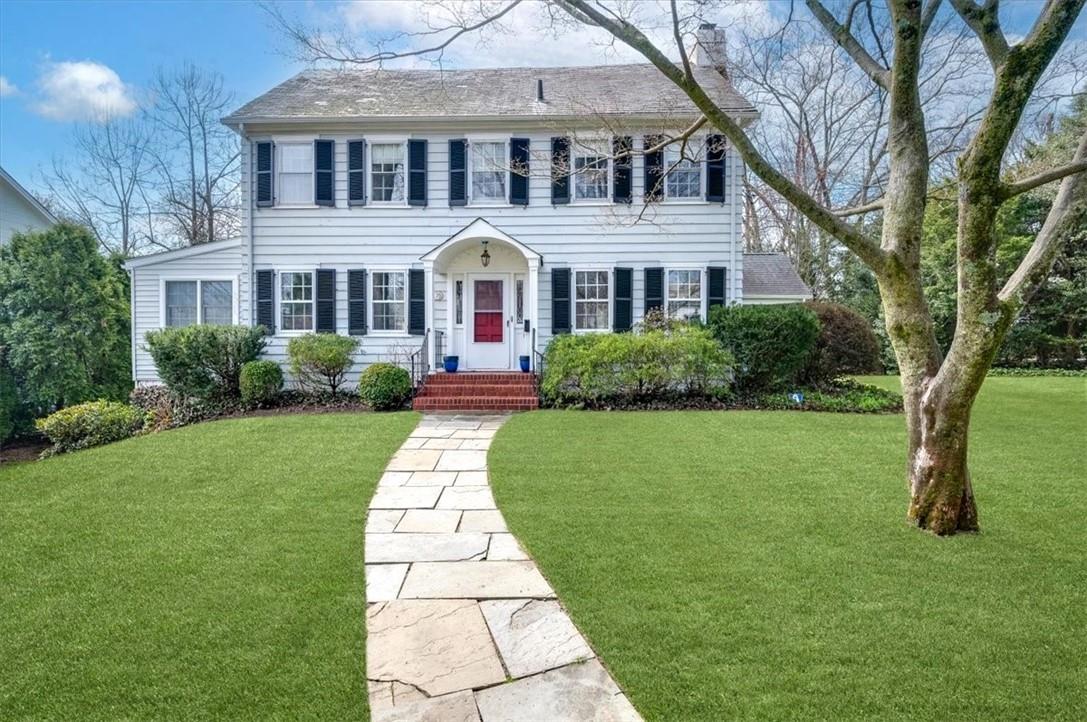 20 Barry Road Scarsdale, NY 10583 - Photo 1 of 1 a front view of a house with a yard