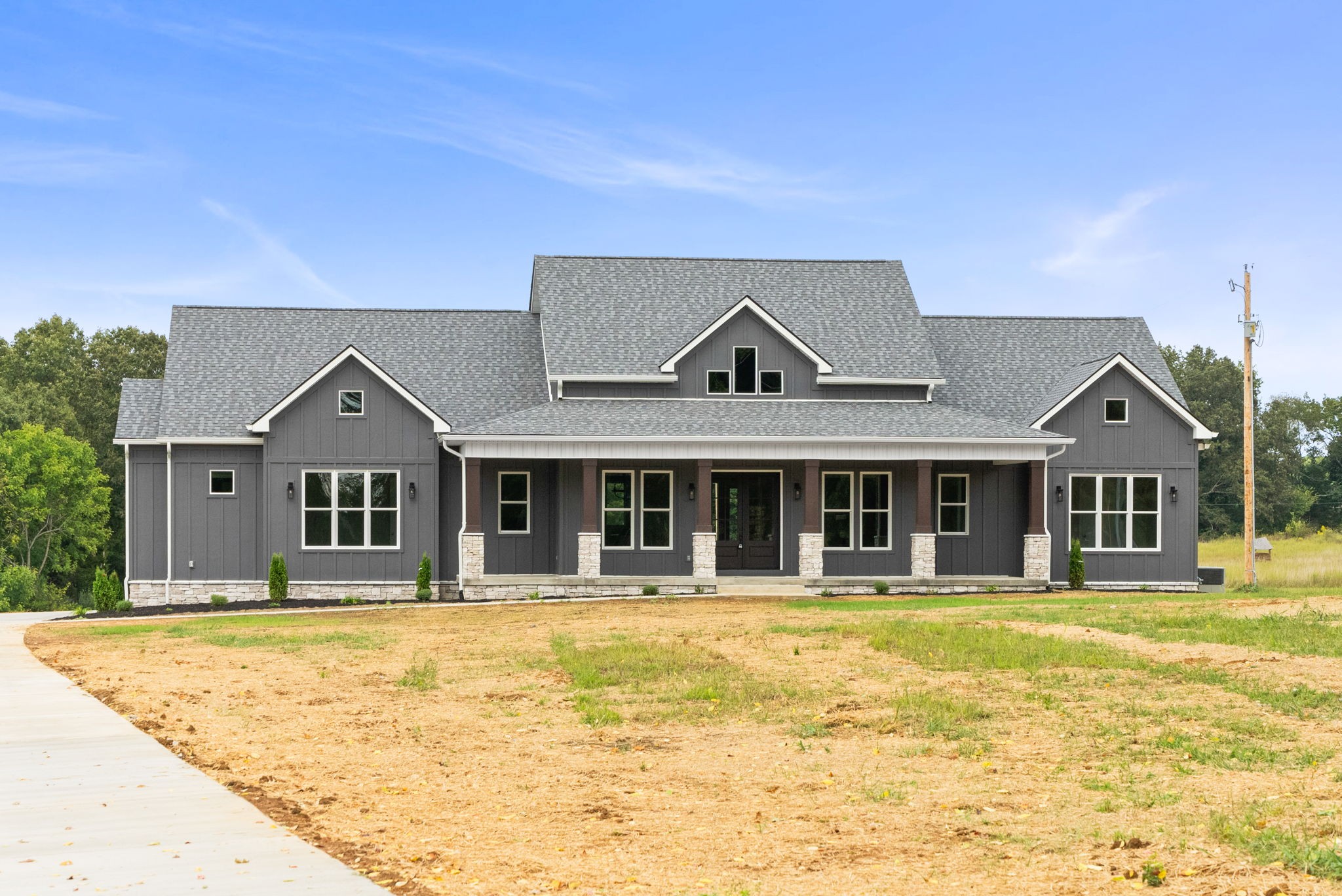 4108 Old Coopertown Road Springfield, TN 37172 - Photo 1 of 39 a front view of a house with a yard