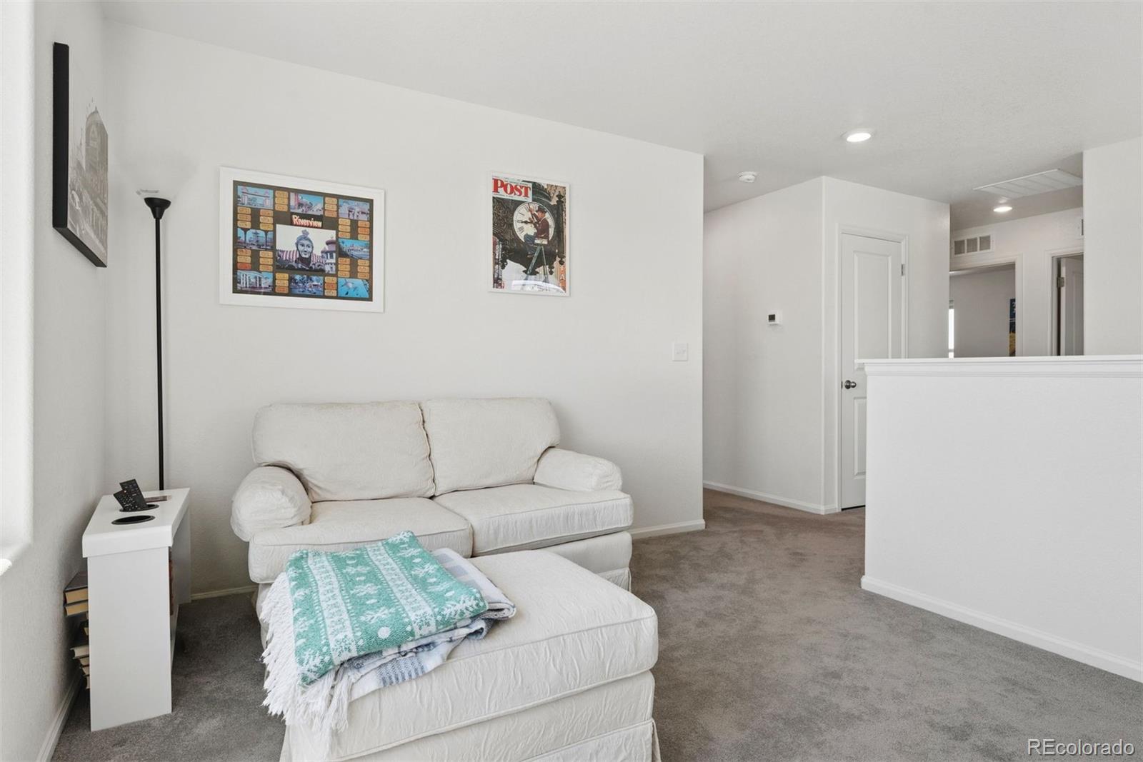 7307 Animas Avenue Frederick, CO 80530 - Photo 24 of 49 a living room with furniture and white walls