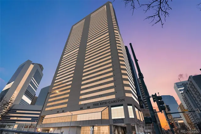 a front view of a building