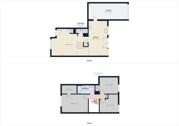 a picture of a floor plan