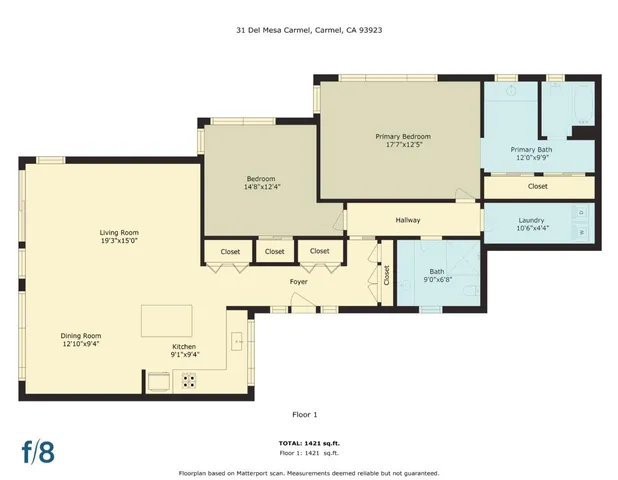 $897,000 | 31 Del Mesa Carmel, Carmel, CA 93923