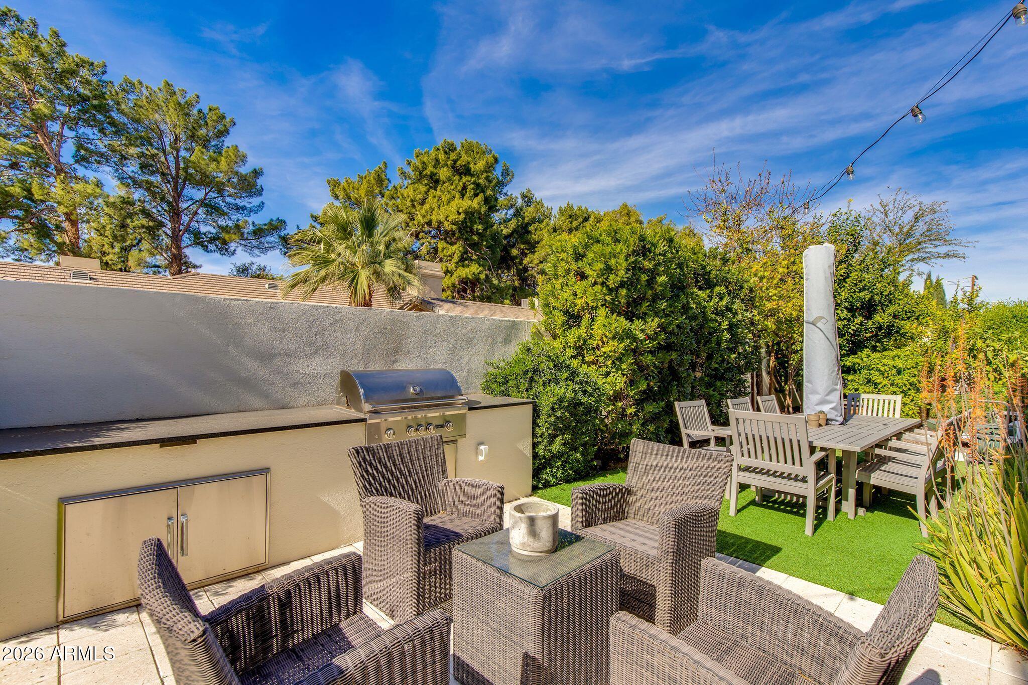 4408 37th Way Phoenix, AZ 85018 - Photo 20 of 23 Built In BBQ