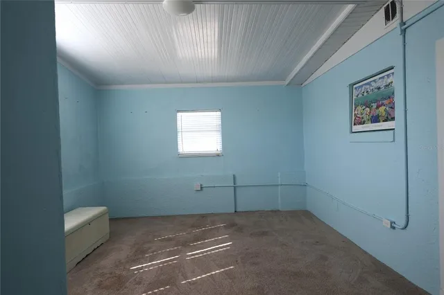 a view of empty room
