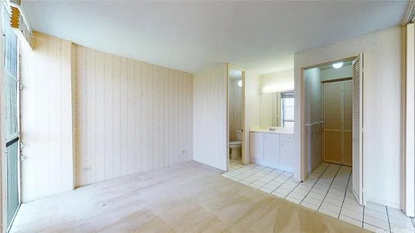 a view of a bathroom with a shower